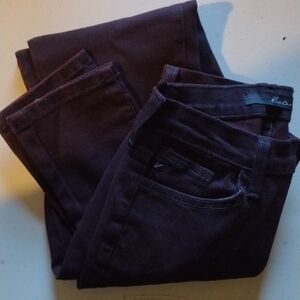 Kancan maroon colored skinny jeans size 26